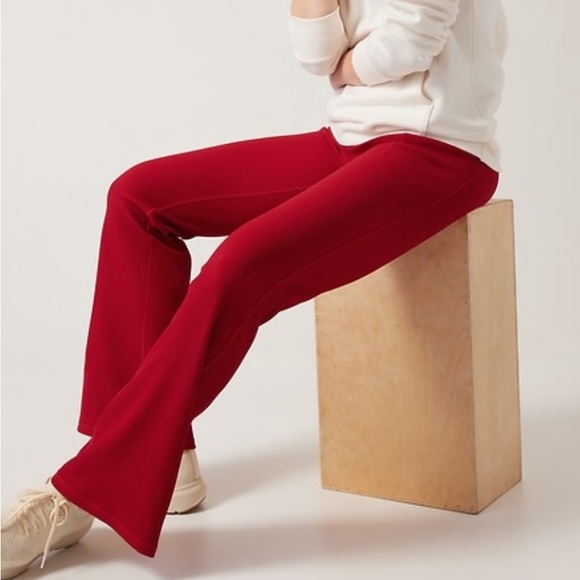 Athleta Pants - Athleta Salutation Stash Rib Flare